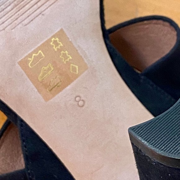 Madewell Black Suede Octavia Tassel-Tie Sandal - Picture 11 of 14